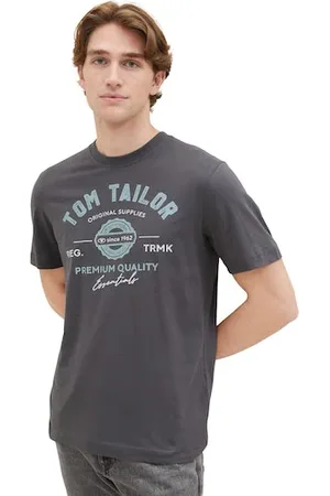 TOM TAILOR T-Shirt, mit großem Logofrontprint