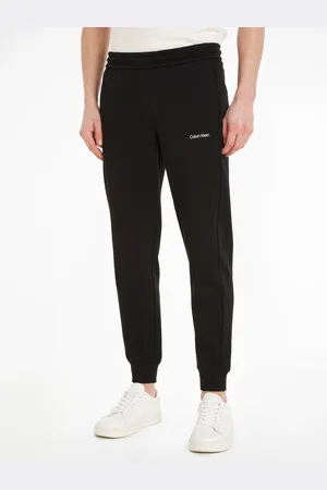 Calvin Klein Sweathose »MICRO LOGO JOGGER«, mit kontrastfarbenem Saum am Bein
