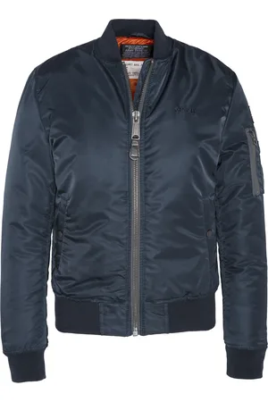 Schott NYC Bomberjacke, mit zusätzlichen Armtaschen