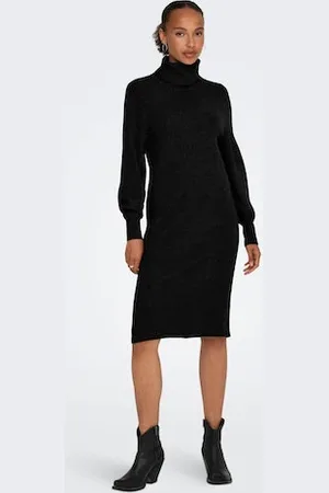 ONLY Strickkleid »ONLSASHA L/S ROLLNECK DRESS NCA KNT«