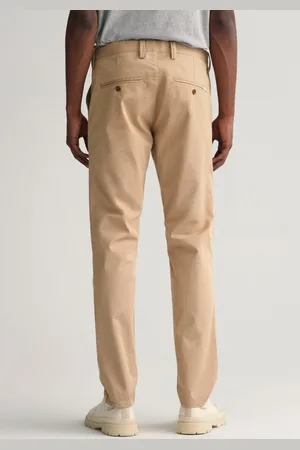 GANT Chinohose »SLIM TWILL CHINOS«, mit gefütterten Seitentaschen