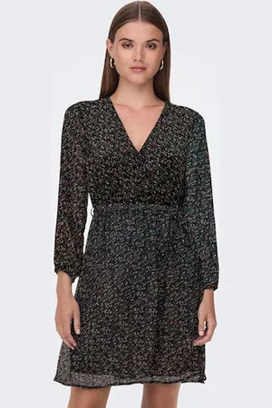 ONLY Druckkleid »ONLCERA 3/4 SHORT DRESS WVN NOOS«
