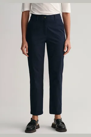 GANT Chinohose »SLIM CHINOS«, mit verkürzter Länge