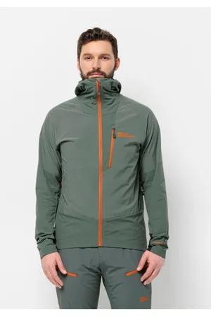 Jack Wolfskin Softshelljacke »ALPSPITZE HOODY M«, mit Kapuze
