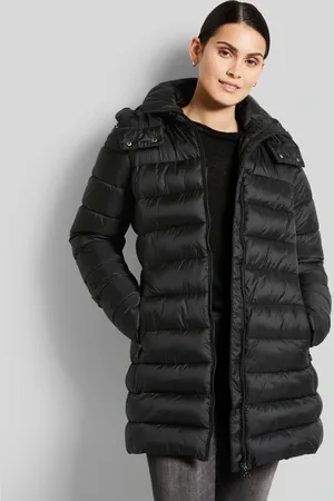 Bugatti Langjacke, mit Kapuze, mit abnehmbarer Kapuze