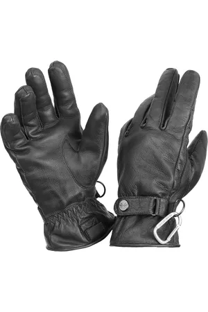 Pearlwood Lederhandschuhe »Hooker«, Verstellbarer Lederriegel mit Original Druckknopf