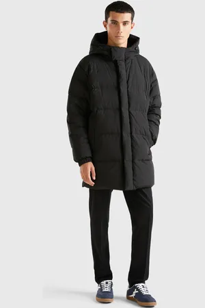 Benetton Steppjacke, mit Kapuze, mit Zipper und Druckknöpfen vorne