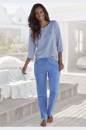 H.I.S Pyjama, (2 tlg.), mit Logostickerei auf der Brust