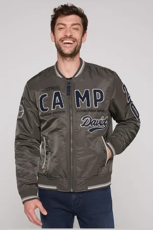 Camp David Blouson, mit großem Frottee-Logo