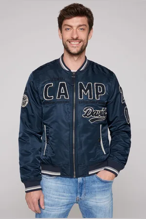 Camp David Blouson, mit großem Frottee-Logo