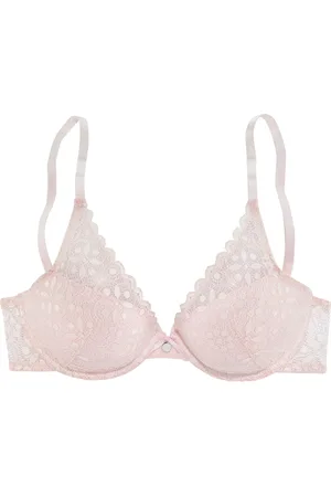 QS by s.Oliver Push-up-BH »Amelie«, aus floraler, transparenter Spitze, Dessous