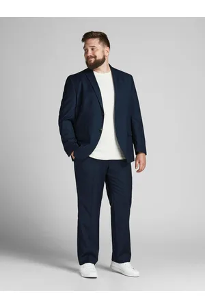 JACK & JONES Anzug »JPRFRANCO SUIT NOOS PLS«, (2 tlg.), slim fit