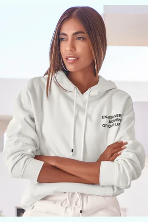 Buffalo Hoodie, mit Statement Druck, Loungeanzug