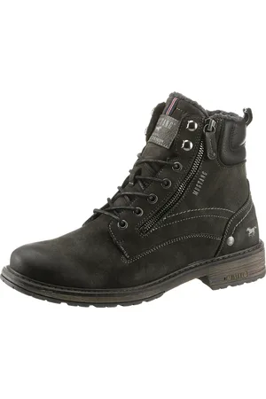 Mustang Schnürboots, mit seitlichem Reißverschluss für leichteres Schlupfen