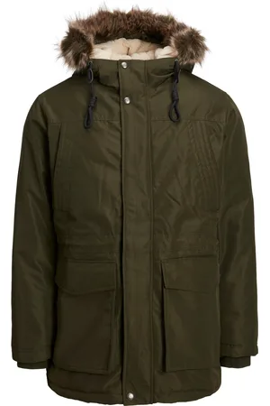 JACK & JONES Outdoorjacke »JJDAVID PARKA JACKET«, mit Kapuze