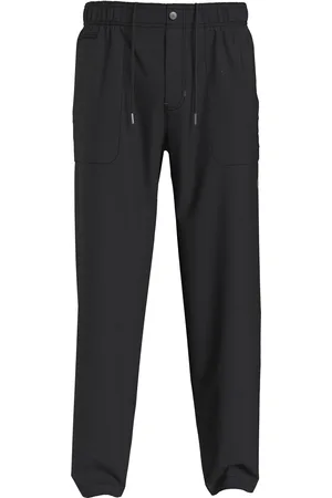 Calvin Klein Sweathose »BADGE TRIM WOVEN PANT«