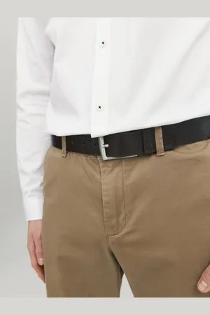 JACK & JONES Ledergürtel »JACSTOCKHOLM LEATHER BELT NOOS«