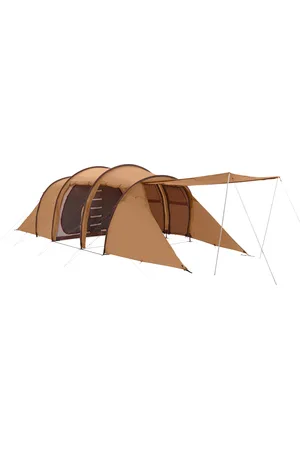 Nordisk Gruppenzelt »Reisa 6 PU Tent Cashew/Brown«, 6 Personen, (Packung, 1 tlg.)