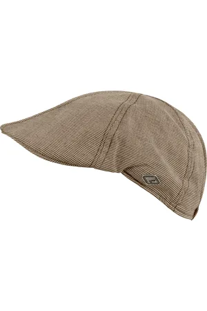 Chillouts Schiebermütze »Kyoto Hat«, Flat Cap mit feinem Karomuster