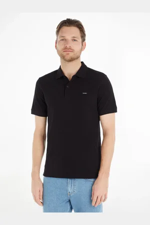 Calvin Klein Poloshirt, mit Logo auf der Brust