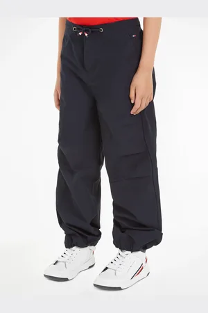 Tommy Hilfiger Webhose »WOVEN WIDE PANTS«, in Unifarbe