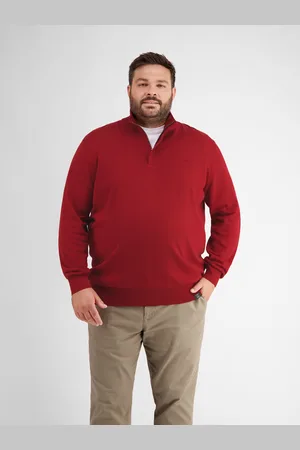Lerros Strickpullover » Troyer in Flachstrickqualität«