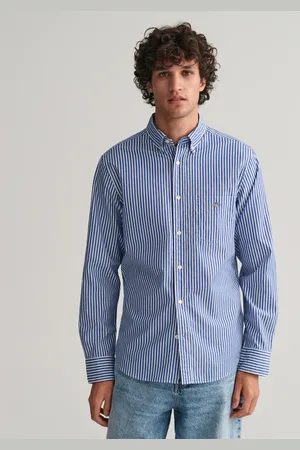 GANT Langarmhemd »REG POPLIN STRIPE SHIRT«