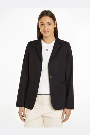 Tommy Hilfiger Longblazer »SMD CORE REGULAR SB BLAZER«, mit Logostickerei