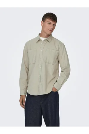 Only & Sons Langarmhemd »OS ONSALP RLX 2PKT WASHD COR«