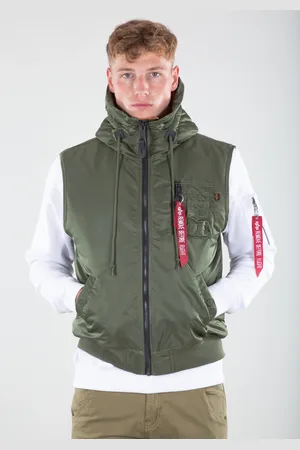 Alpha Industries Blouson » Men - Vests Hooded MA-1 Vest«