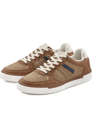 AUTHENTIC LE JOGGER Sneaker, mit Farb- & Materialmix, Schnürhalbschuhe, Freizeitschuhe, VEGAN