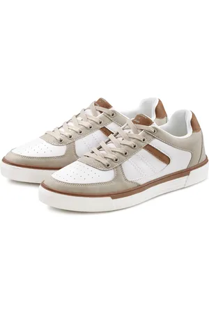 AUTHENTIC LE JOGGER Sneaker, mit Farb- & Materialmix, Schnürhalbschuhe, Freizeitschuhe, VEGAN