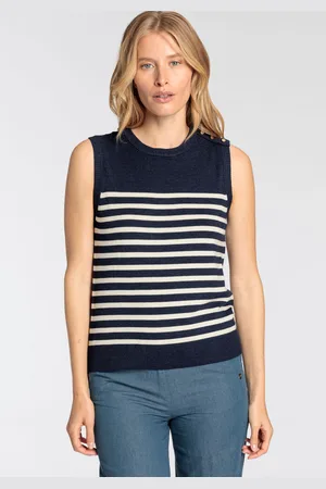 DELMAO Pullunder, mit maritimen Details