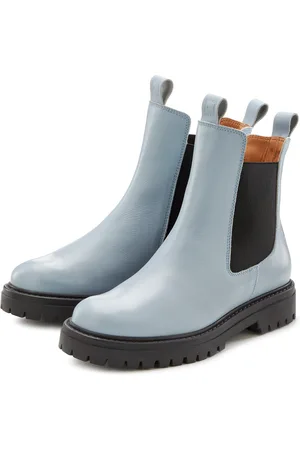 ELBSAND Stiefelette, Chelseaboots, Schlupfstiefel, Bikerboots aus Leder
