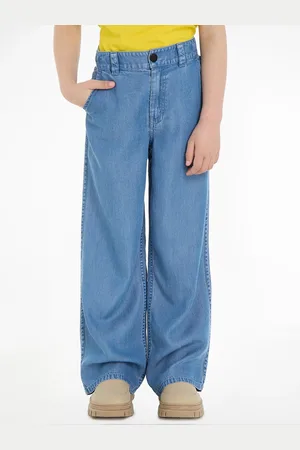 Tommy Hilfiger Webhose »MABEL CHINO TENCEL PANT«, im Denim-Look