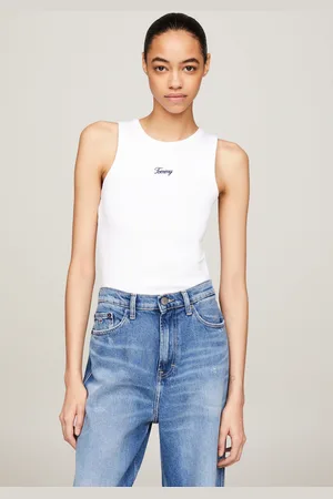 Tommy Hilfiger Tanktop »TJW SLIM SCRIPT TANK EXT«, Mit Tommy Logo-Schriftzug