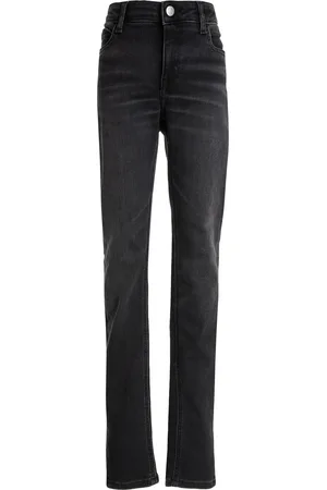 Calvin Klein Skinny-fit-Jeans »SKINNY MR SLIT OPTIC BLACK«, für Kinder bis 16 Jahre