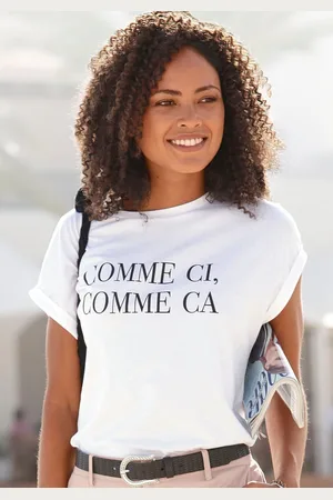 Buffalo T-Shirt, mit Print, Kurzarmshirt aus Baumwolle, lockere Passform