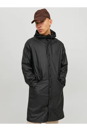 JACK & JONES Regenjacke »JJEURBAN RAIN COAT NOOS«, mit Kapuze