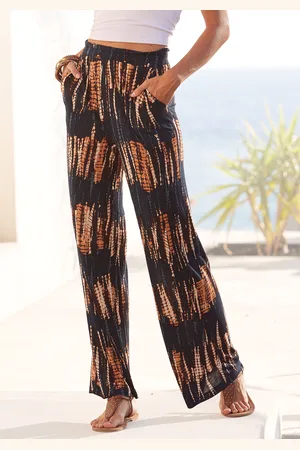 Buffalo Jerseyhose, mit Alloverdruck und elastischem Bund, Sommerhose