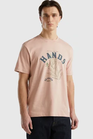 Benetton T-Shirt, mit mehrfarbigen Print
