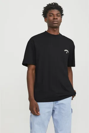 JACK & JONES Oversize-Shirt »JORSANTORINI BACK TEE SS CREW NECK SN«