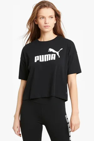 PUMA Tanktop »ESS CROPPED LOGO TEE«