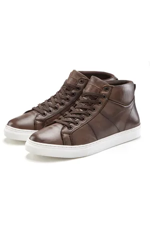 AUTHENTIC LE JOGGER Sneaker, Stiefelette, Boots, Freizeitschuh, Schnürboots aus Leder