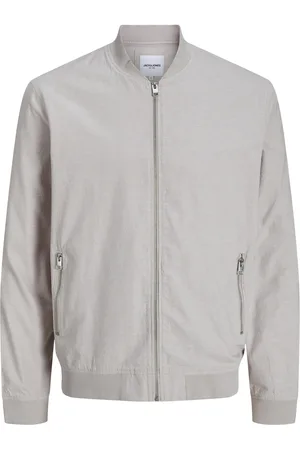 JACK & JONES Bomberjacke »JJESUMMER LINEN BOMBER SN«