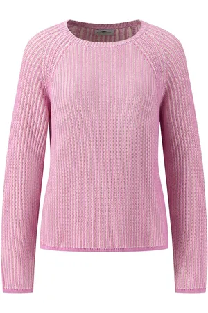 Fynch-Hatton Strickpullover, mit Rundhalsausschnitt