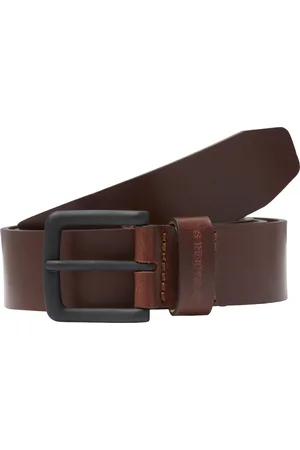 JACK & JONES Ledergürtel »JACROMA LEATHER BELT NOOS«