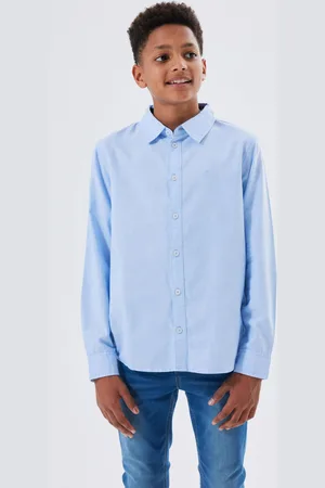 NAME IT Langarmhemd »NKMNEWSA LS SHIRT NOOS«