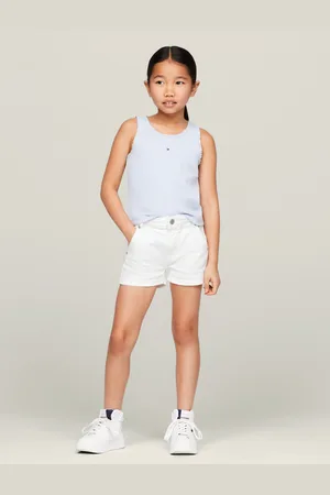 Tommy Hilfiger Shorts »GIRLFRIEND WHITE SHORT«, Kinder bis 16 Jahre