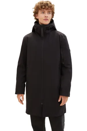 TOM TAILOR Parka, mit Kapuze, lang mit Kapuze